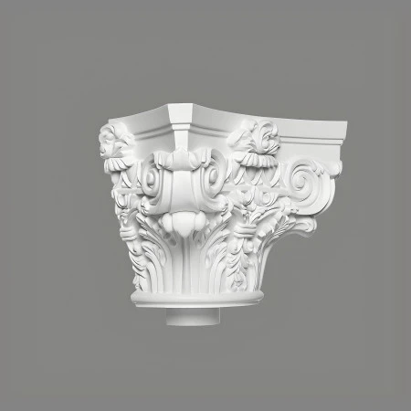 Capitel decorativ semicoloana C1001-2H 33 x 16,5 x 24,5 cm