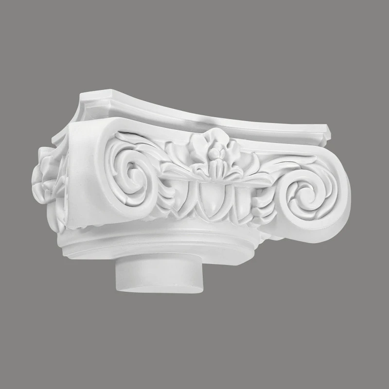 Capitel decorativ semicoloana C1002-1H 36 x 18 x 12,5 cm