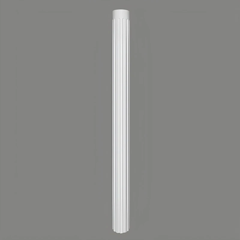 Trunchi canelat coloana decorativa C3001W Ø 18 x 239,5 cm