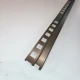 Profil colt exterior 12 x 12 mm inox patrat gresie faianta auriu antic