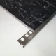 Profil colt exterior 12 x 12 mm inox patrat gresie faianta auriu antic