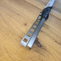 Profil colt exterior 12 x 12 mm inox patrat gresie faianta auriu antic