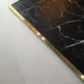 Profil terminație gresie faianță pătrat inox auriu periat 12 x 12 lungime 2700 mm