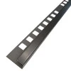 Terminație pătrată gresie faianță 12 x 12 x 2700 mm din inox auriu antic