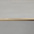 Terminație pătrată gresie faianță 12 x 12 x 2700 mm din inox auriu antic
