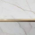 Terminație pătrată gresie faianță 12 x 12 x 2700 mm din inox auriu antic