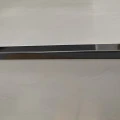 Terminație pătrată gresie faianță inox negru lucios 12 x 12 x 2700 mm
