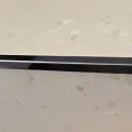 Terminație pătrată gresie faianță inox negru lucios 12 x 12 x 2700 mm