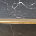 Terminație pătrată gresie faianță 12 x 12 x 2700 mm din inox auriu lucios