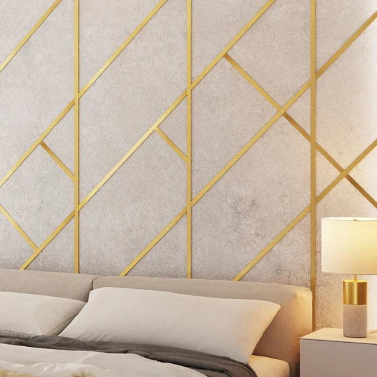 Platbanda Inox Auriu Mat 10 mm x 0.6 mm x 2700 mm