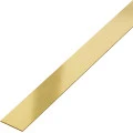 Platbanda inox auriu periat 15 mm x 0.6 mm x 2700 mm
