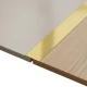 Platbanda Inox Auriu Mat 25 mm X 2700 mm X 0.6 mm