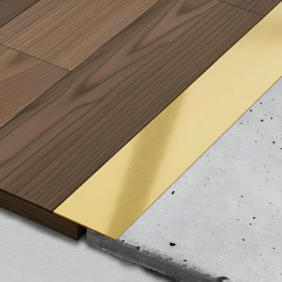 Platbanda Inox Auriu Mat 40x2700x0.6 mm - Profil Decorativ Premier Decor