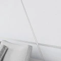Platbanda crom brushed, 10x2700x0.6 mm, inox, profil decorativ