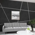 Platbanda crom brushed, 10x2700x0.6 mm, inox, profil decorativ