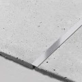 Platbanda crom brushed, 10x2700x0.6 mm, inox, profil decorativ