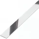 Platbanda crom lucios, 15x2700x0.6 mm, inox, profil decorativ