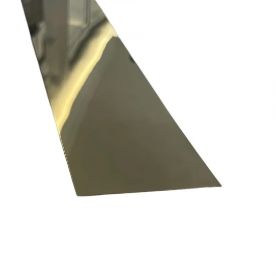 Platbanda inox auriu lucios 70 mm x 0.6 mm x 2700 mm Platbanda inox auriu lucios 70 mm x 0.6 mm x 2700 mm