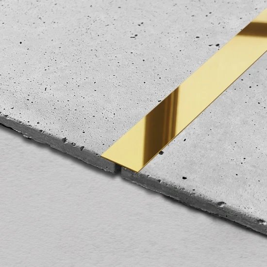 Platbanda Inox Auriu Lucios 25 mm X 2700 mm X 0.6 mm