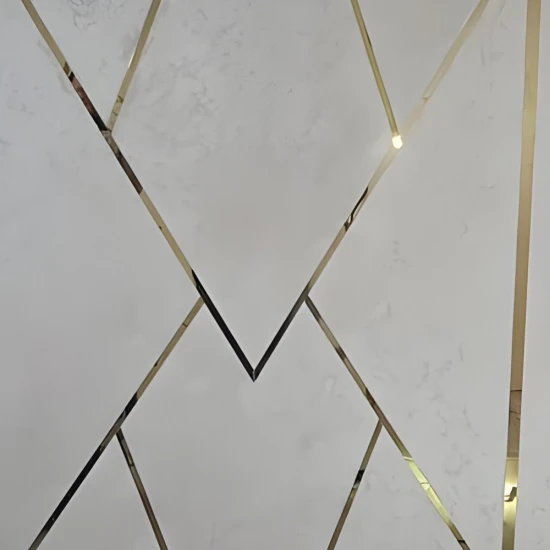 Platbanda Inox Auriu Lucios 10 mm x 0.6 mm x 2700 mm