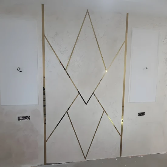 Platbanda Inox Auriu Lucios 10 mm x 0.6 mm x 2700 mm