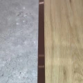 Profil trecere T inox 15x9x2700 mm cupru mat / periat - la nivel