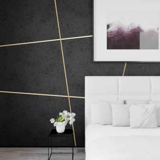 Platbanda inox auriu brush 100 mm x 0.6 mm x 2700 mm