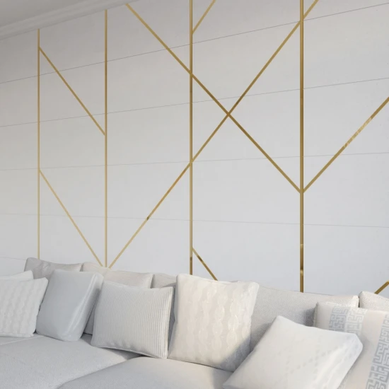 Platbanda inox auriu lucios 150 mm x 0.6 mm x 2700 mm