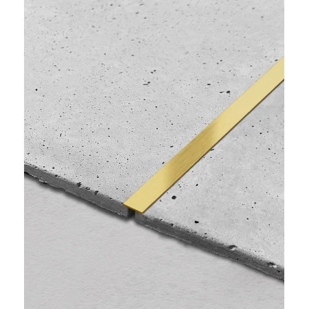 Platbanda inox auriu periat 15 mm x 0.6 mm x 2700 mm