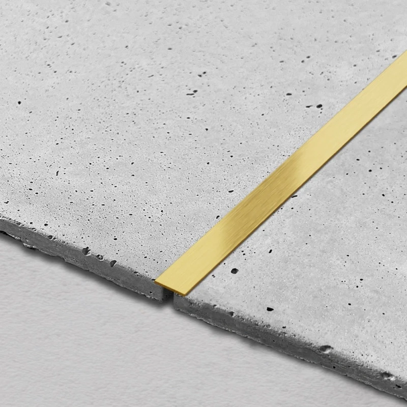 Platbanda inox auriu periat 15 mm x 0.6 mm x 2700 mm
