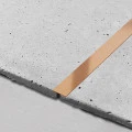 Platbanda inox, cupru periat, 20 mm x 0.6 mm x 2700 mm