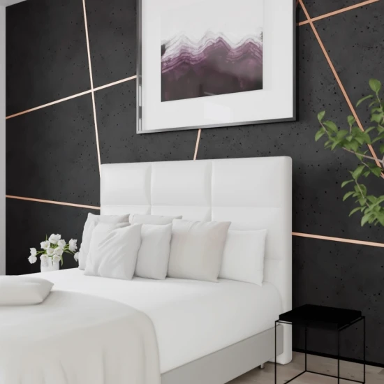 Platbanda inox, cupru periat, 20 mm x 0.6 mm x 2700 mm