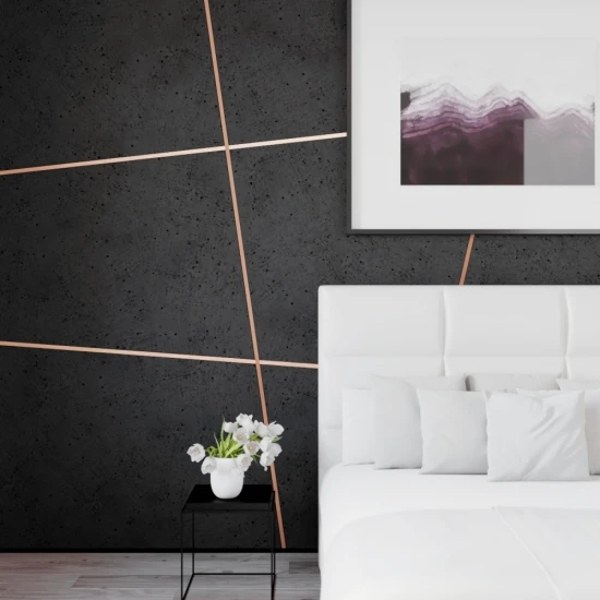 Platbanda inox, cupru periat, 20 mm x 0.6 mm x 2700 mm