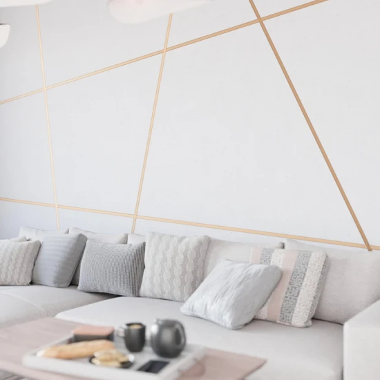 Platbanda inox, cupru periat, 20 mm x 0.6 mm x 2700 mm