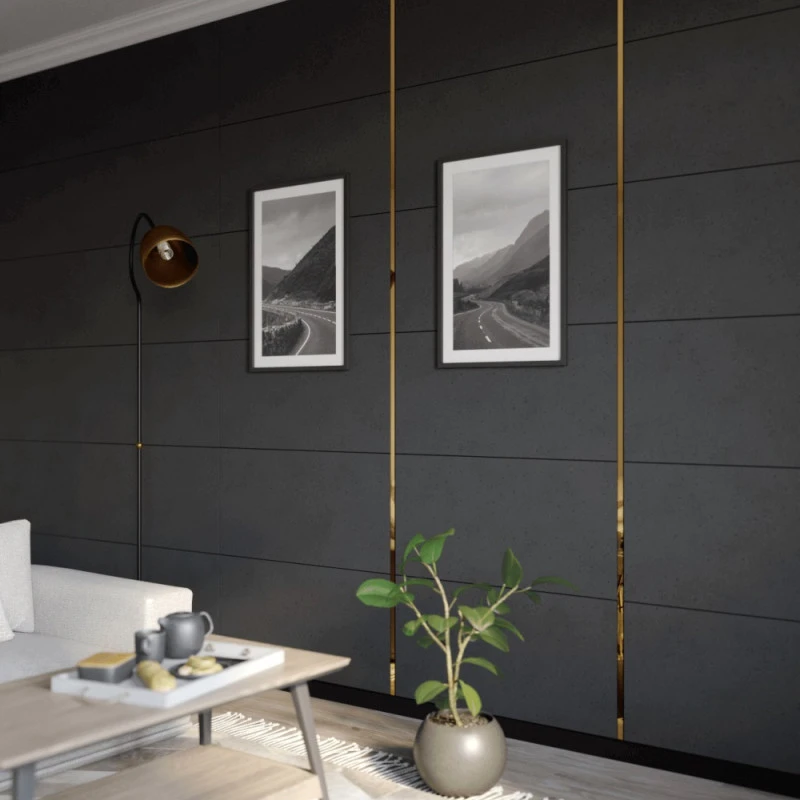 Platbanda inox aurie lucioasa 200 mm x 0.6 mm x 2700 mm