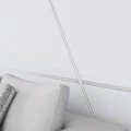 Platbanda inox crom periat 20 mm x 2700 mm x 0.6 mm, profil decorativ