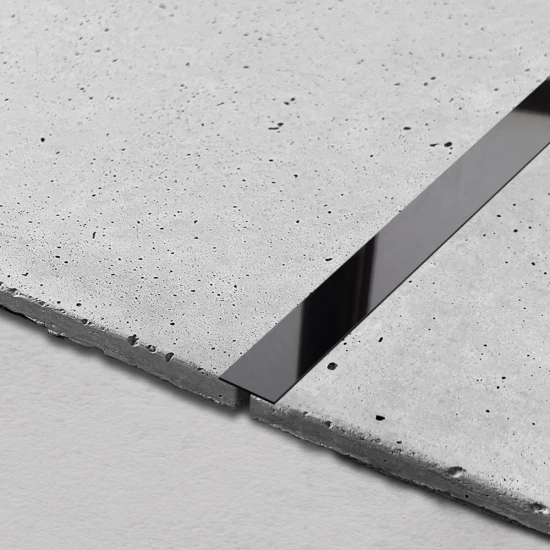 Platbanda inox negru lucios 20 x 2700 x 0.6 mm, profil decorativ