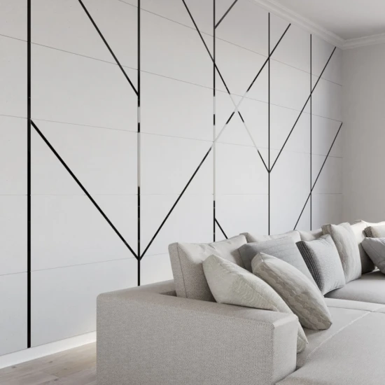 Platbanda inox negru lucios 20 x 2700 x 0.6 mm, profil decorativ