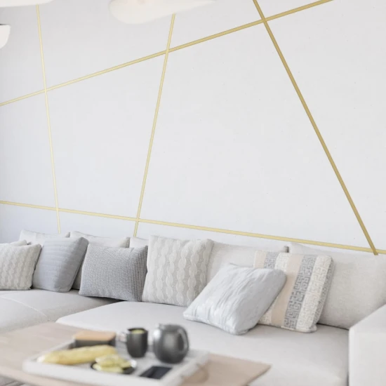 Platbanda inox auriu periat 30 mm x 0.6 mm x 2700 mm