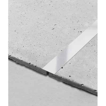 Platbanda inox crom periat 30 mm x 2700 mm x 0.6 mm, profil decorativ