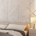 Platbanda inox crom periat 30 mm x 2700 mm x 0.6 mm, profil decorativ