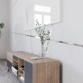 Platbanda inox crom lucios 30 mm x 2700 mm x 0.6 mm, profil decorativ