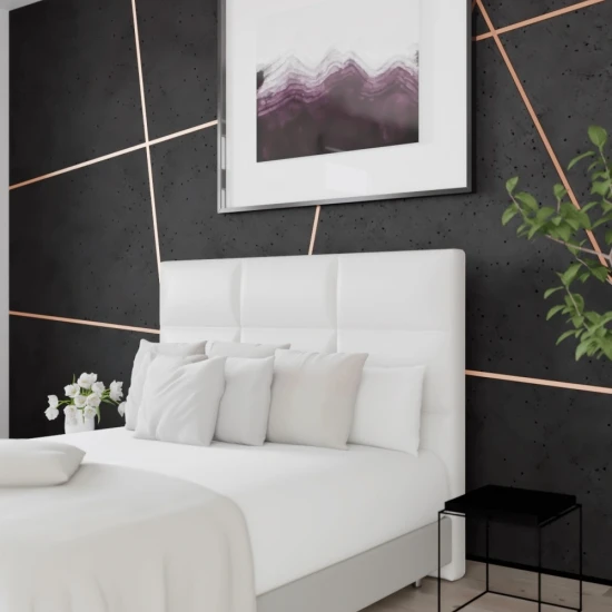 Platbanda inox, cupru periat 30 mm x 0.6 mm x 2700 mm