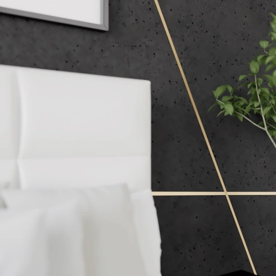 Platbanda auriu mat inox 50 mm x 0.6 mm x 2700 mm