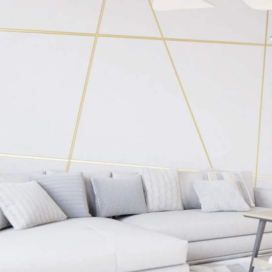 Platbanda auriu mat inox 50 mm x 0.6 mm x 2700 mm