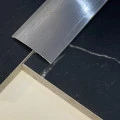 Prag de trecere inox 38 x 2700 mm crom mat - la nivel - lipire cu adeziv