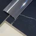 Prag de trecere inox 38 x 2700 mm crom lucios - la nivel - lipire cu adeziv