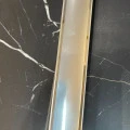 Prag de trecere inox 38 x 2700 mm crom lucios - la nivel - lipire cu adeziv