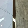 Profil trecere T inox 15x9x2700 mm auriu lucios - la nivel