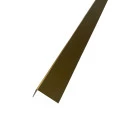 Coltar inox 30x30 mm auriu lucios 2700 mm - Profil tip L
